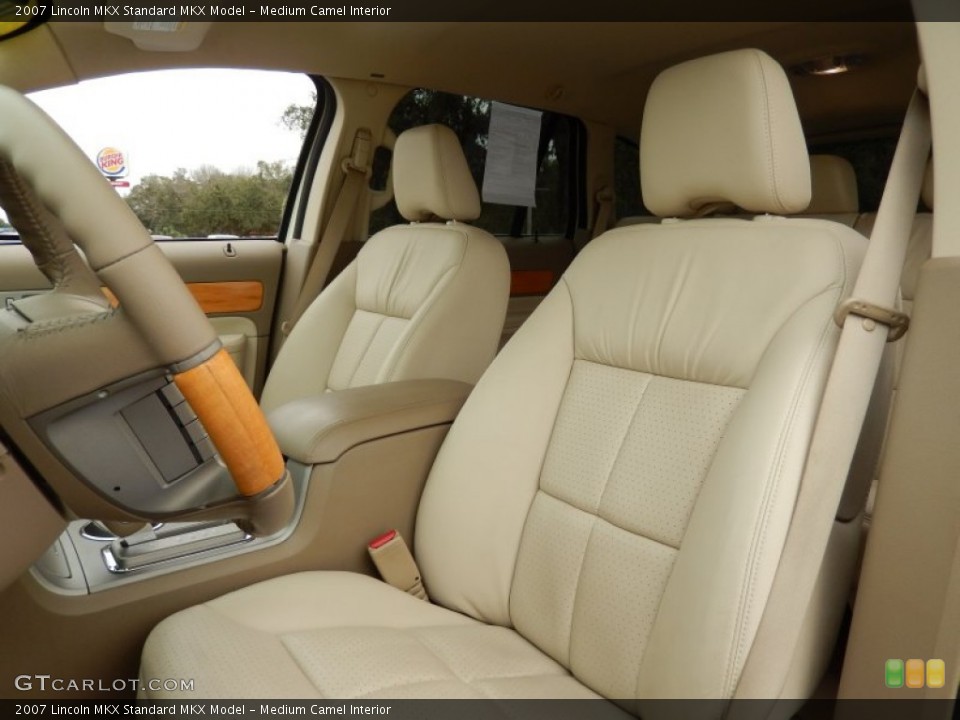 Medium Camel Interior Front Seat for the 2007 Lincoln MKX  #90564187