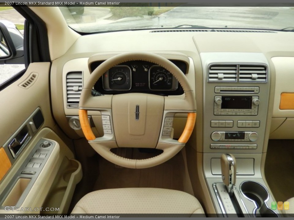 Medium Camel Interior Dashboard for the 2007 Lincoln MKX  #90564346