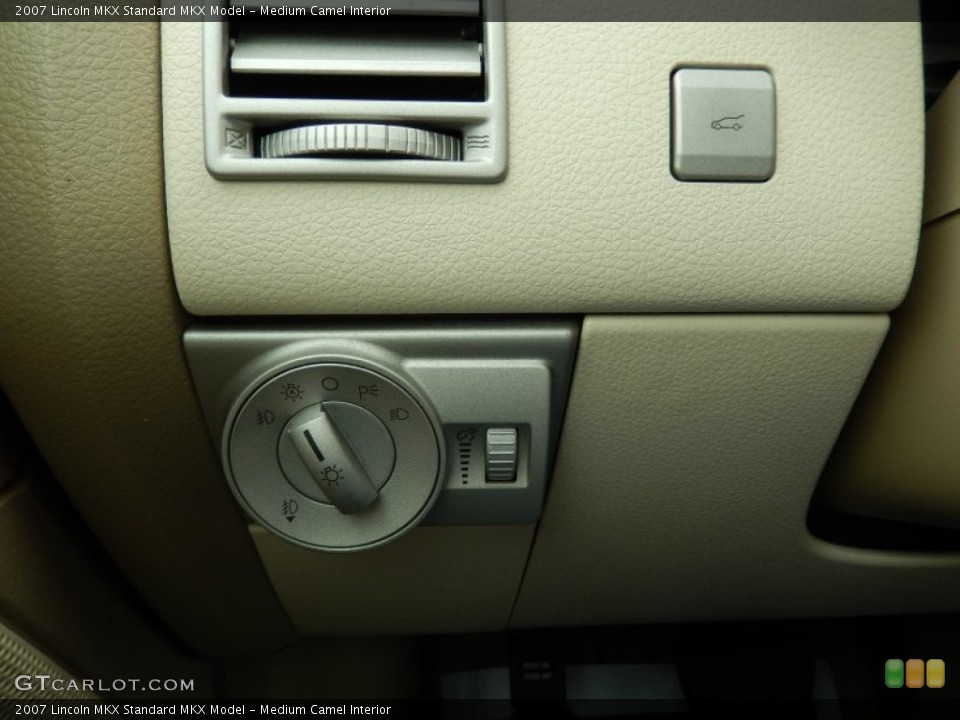 Medium Camel Interior Controls for the 2007 Lincoln MKX  #90564410