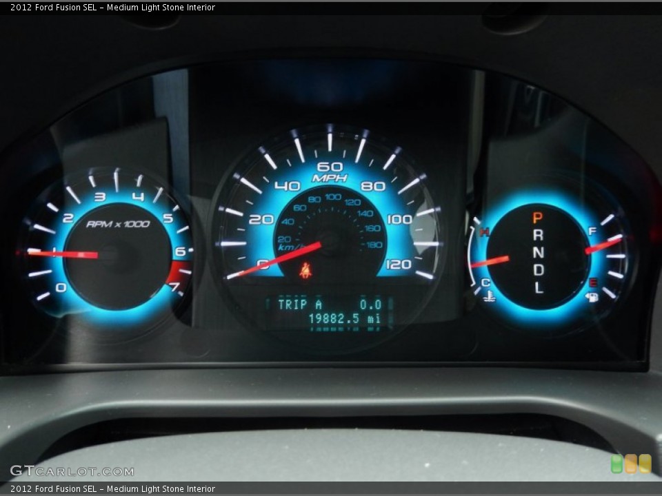 Medium Light Stone Interior Gauges for the 2012 Ford Fusion SEL #90565006