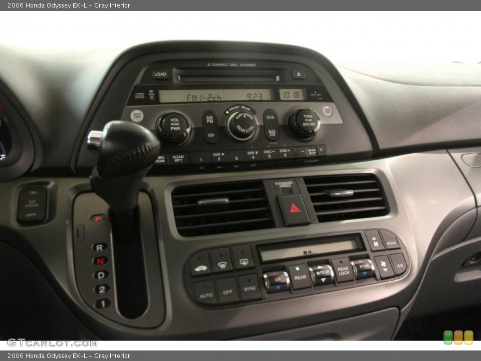 Gray Interior Controls for the 2006 Honda Odyssey EX-L #90565705