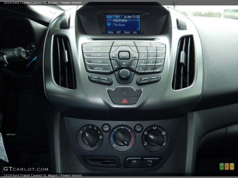 Pewter Interior Controls for the 2014 Ford Transit Connect XL Wagon #90570382