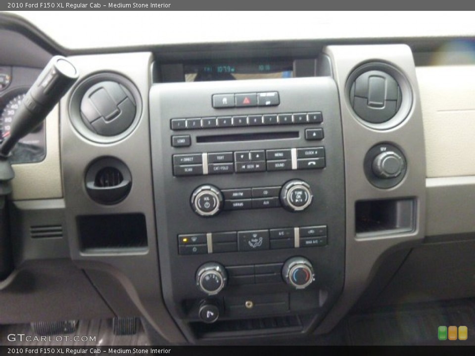 Medium Stone Interior Controls for the 2010 Ford F150 XL Regular Cab #90578931