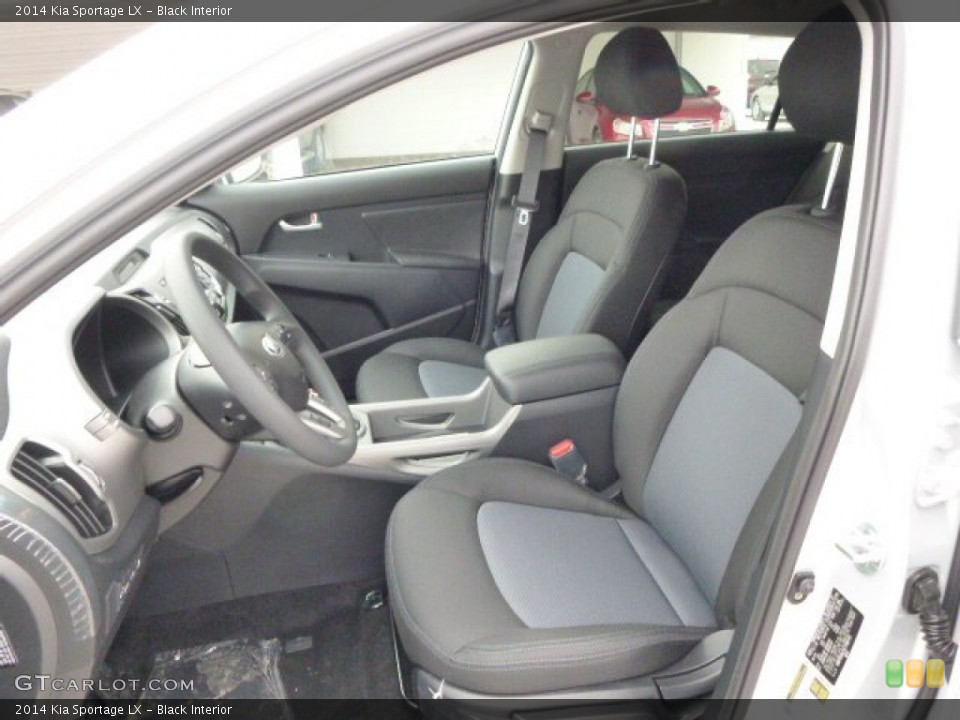 Black Interior Front Seat for the 2014 Kia Sportage LX #90581500