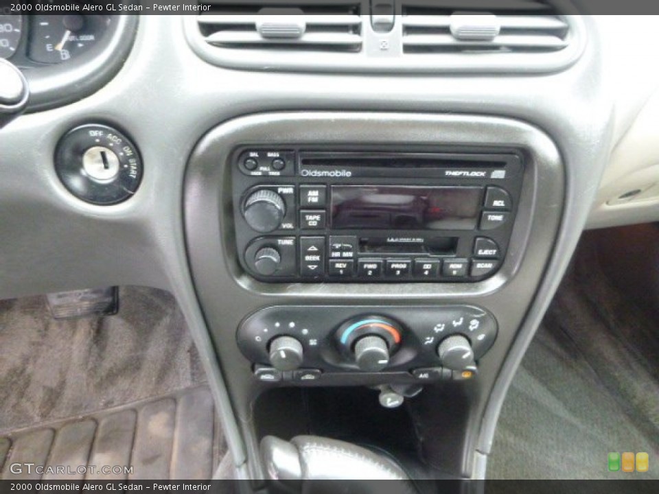 Pewter Interior Controls for the 2000 Oldsmobile Alero GL Sedan #90581686