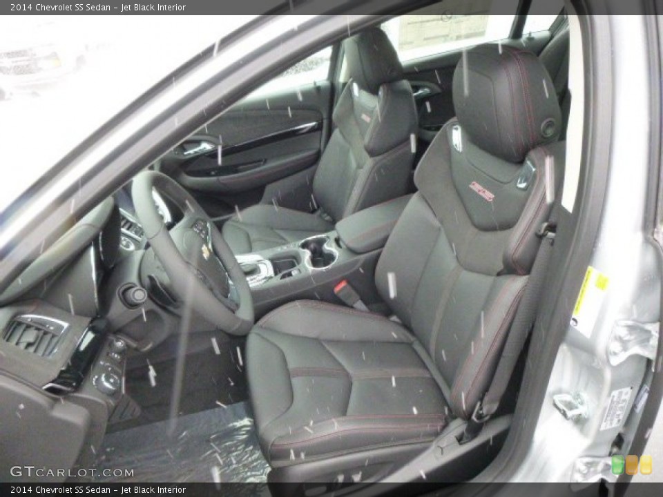 Jet Black Interior Front Seat for the 2014 Chevrolet SS Sedan #90583561