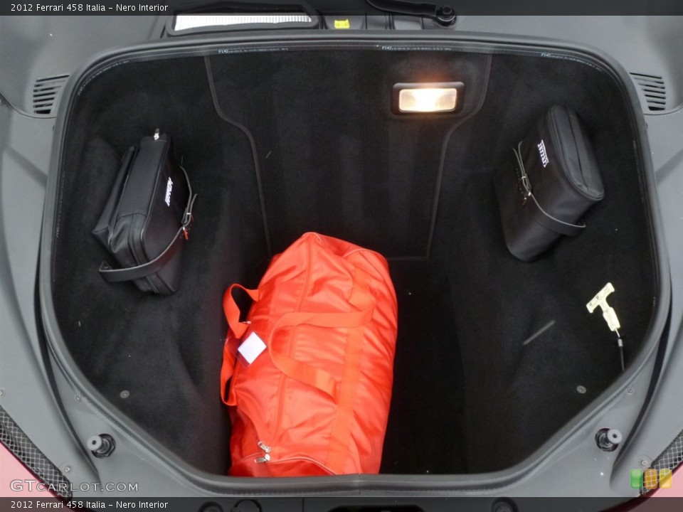 Nero Interior Trunk for the 2012 Ferrari 458 Italia #90583597