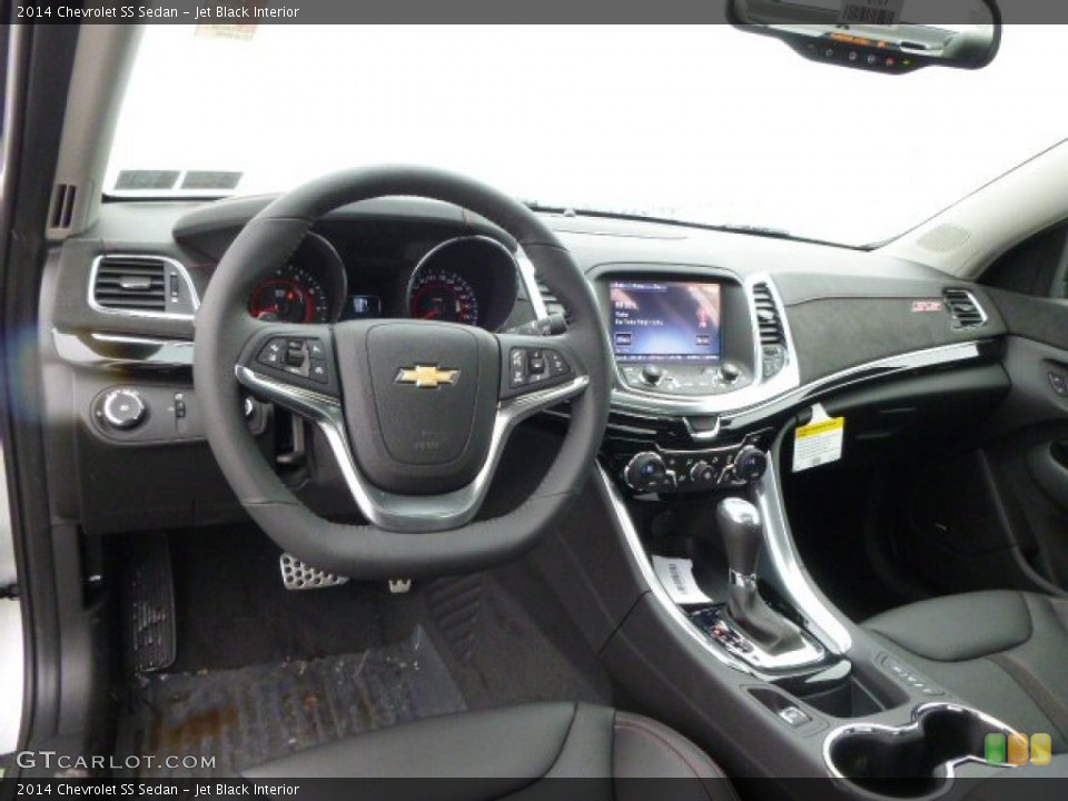 Jet Black Interior Dashboard for the 2014 Chevrolet SS Sedan #90583603