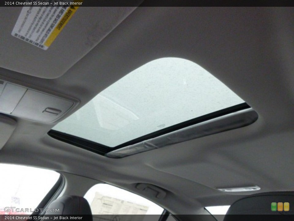 Jet Black Interior Sunroof for the 2014 Chevrolet SS Sedan #90583633
