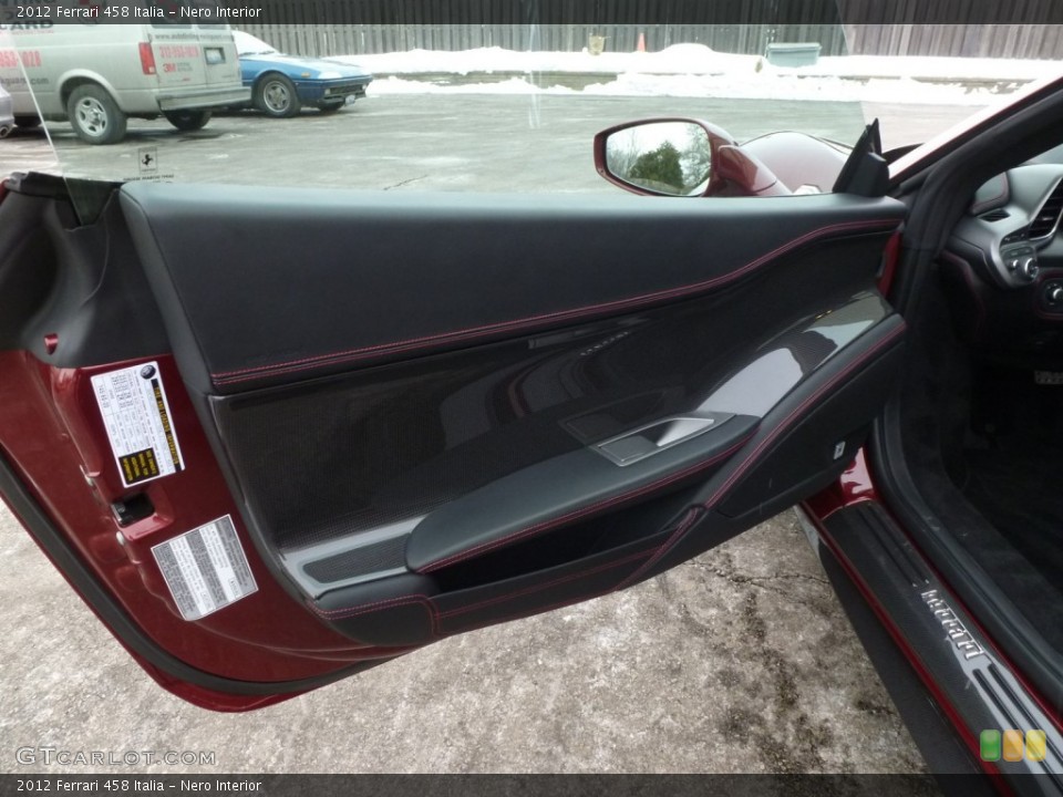 Nero Interior Door Panel for the 2012 Ferrari 458 Italia #90583639