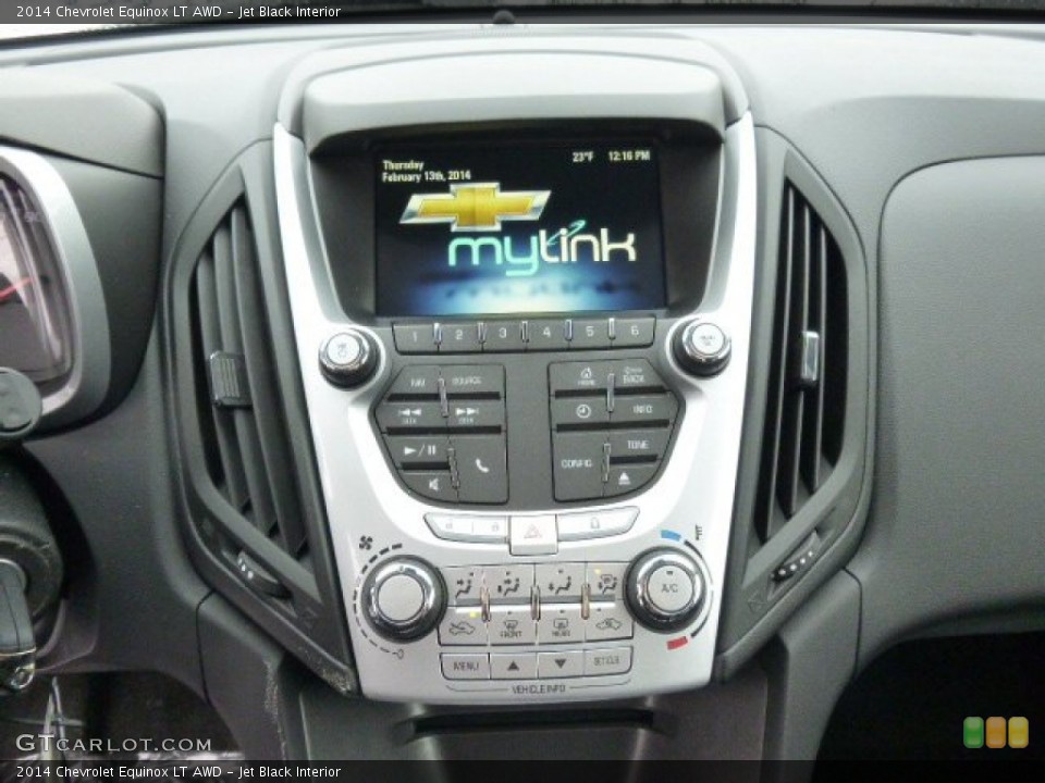 Jet Black Interior Controls for the 2014 Chevrolet Equinox LT AWD #90586206