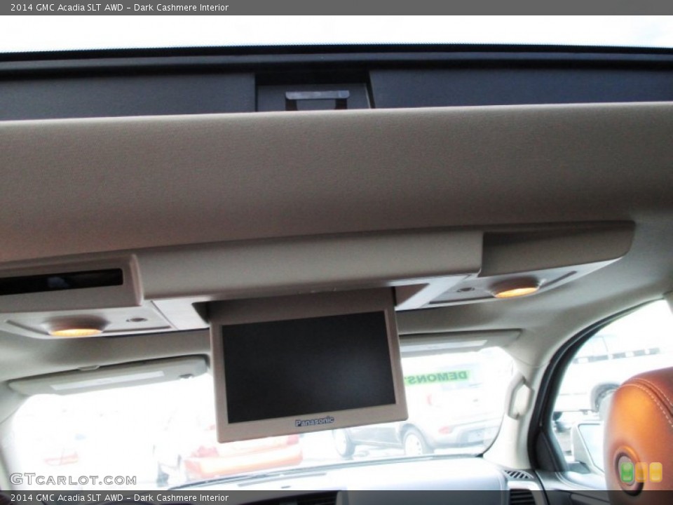Dark Cashmere Interior Entertainment System for the 2014 GMC Acadia SLT AWD #90587968