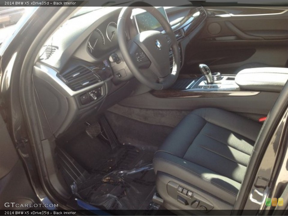 Black Interior Prime Interior for the 2014 BMW X5 xDrive35d #90591109