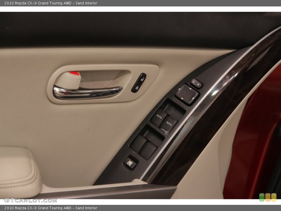 Sand Interior Controls for the 2010 Mazda CX-9 Grand Touring AWD #90591748
