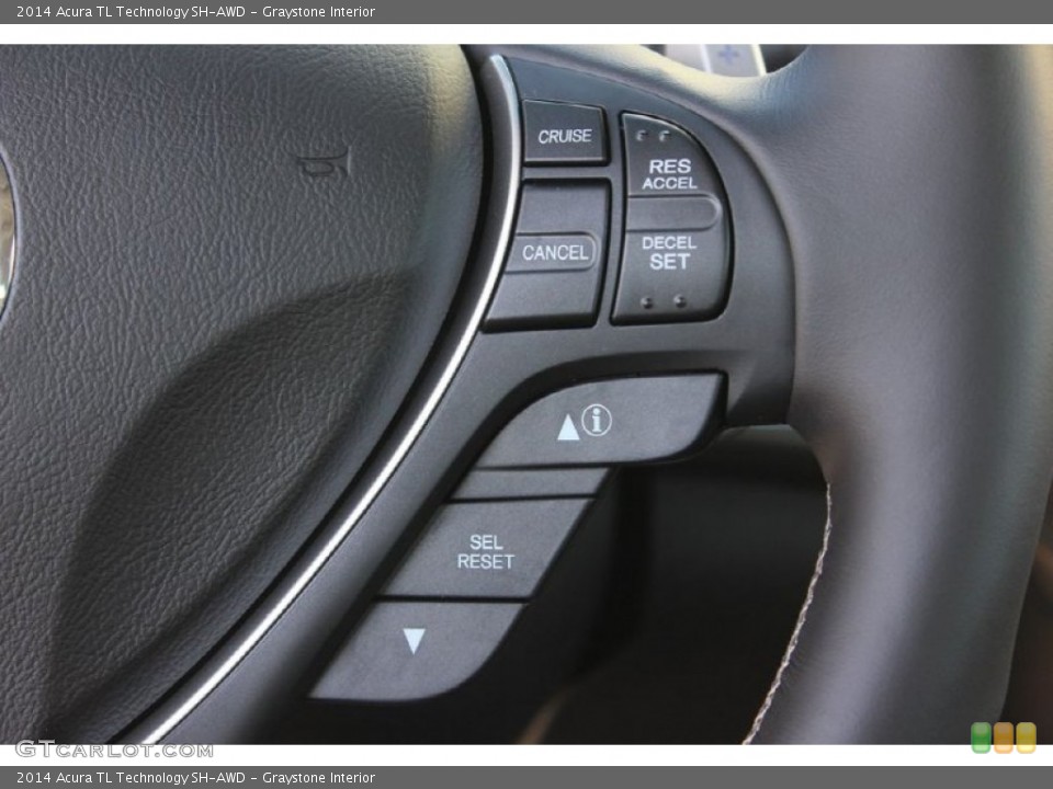 Graystone Interior Controls for the 2014 Acura TL Technology SH-AWD #90592960