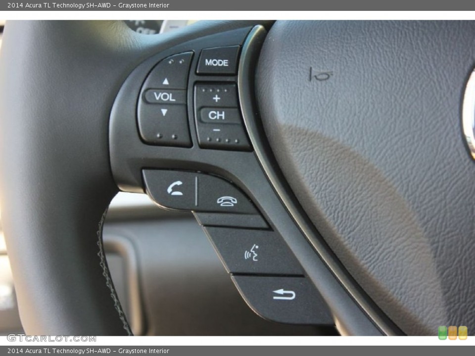 Graystone Interior Controls for the 2014 Acura TL Technology SH-AWD #90592966