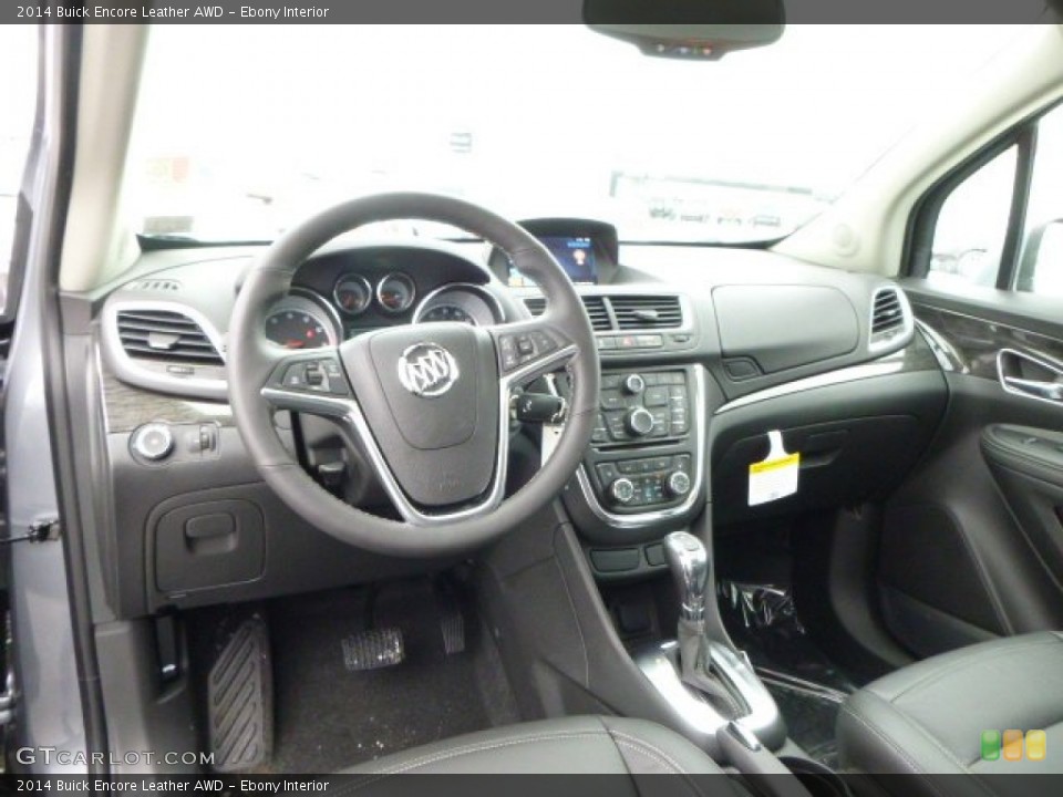 Ebony Interior Prime Interior for the 2014 Buick Encore Leather AWD #90600767