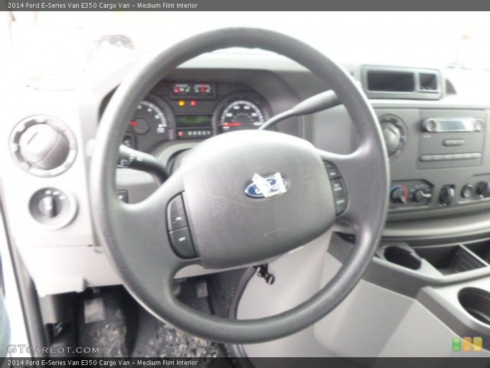 Medium Flint Interior Steering Wheel for the 2014 Ford E-Series Van E350 Cargo Van #90603266