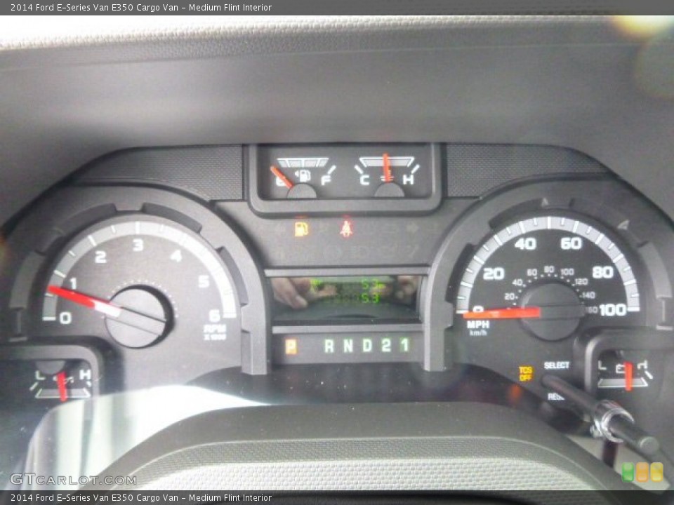 Medium Flint Interior Gauges for the 2014 Ford E-Series Van E350 Cargo Van #90603287