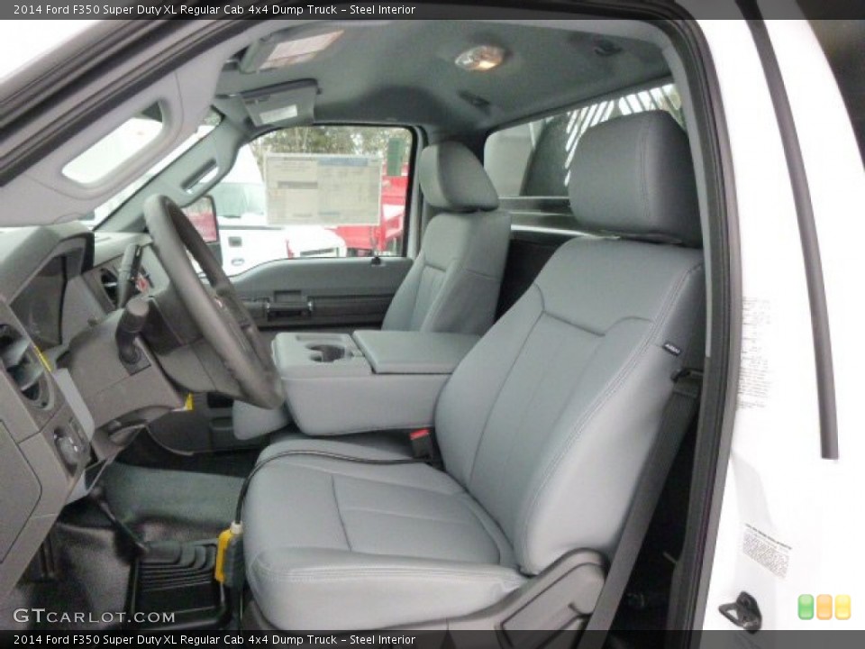 Steel Interior Front Seat for the 2014 Ford F350 Super Duty XL Regular Cab 4x4 Dump Truck #90603548