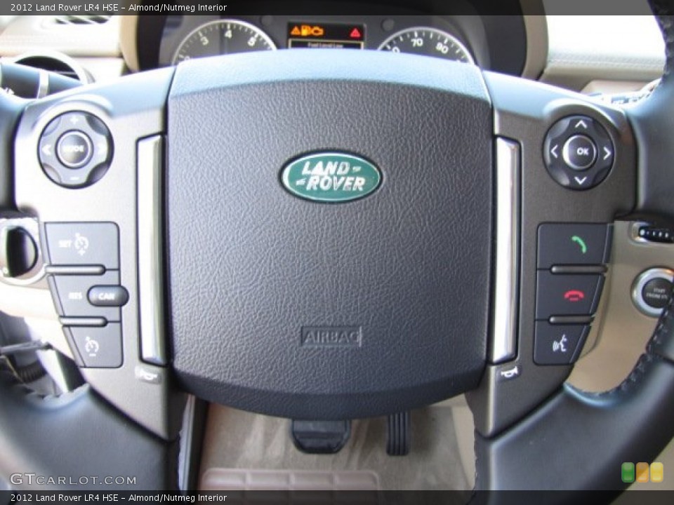 Almond/Nutmeg Interior Controls for the 2012 Land Rover LR4 HSE #90604886