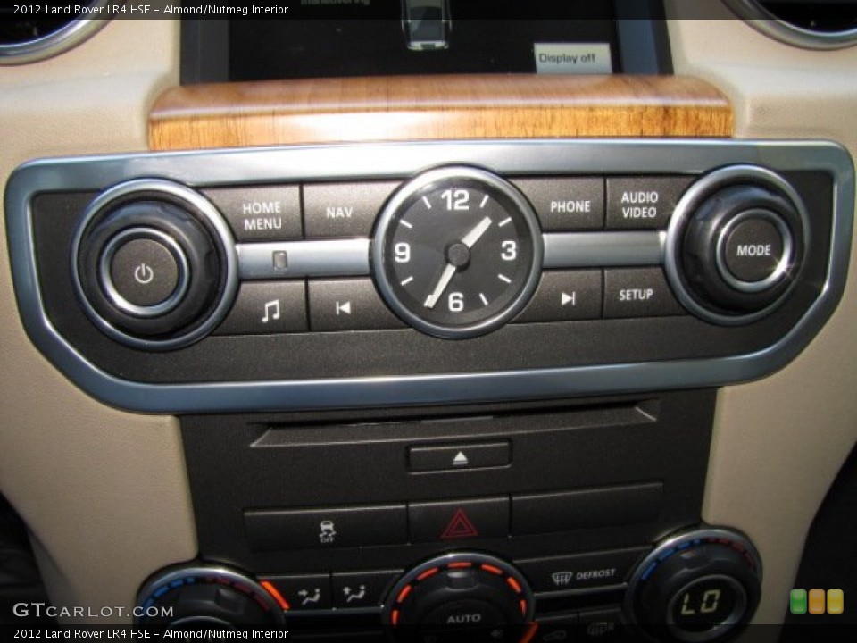 Almond/Nutmeg Interior Controls for the 2012 Land Rover LR4 HSE #90605003