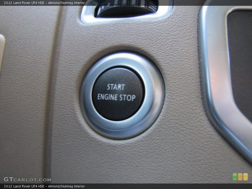 Almond/Nutmeg Interior Controls for the 2012 Land Rover LR4 HSE #90605121