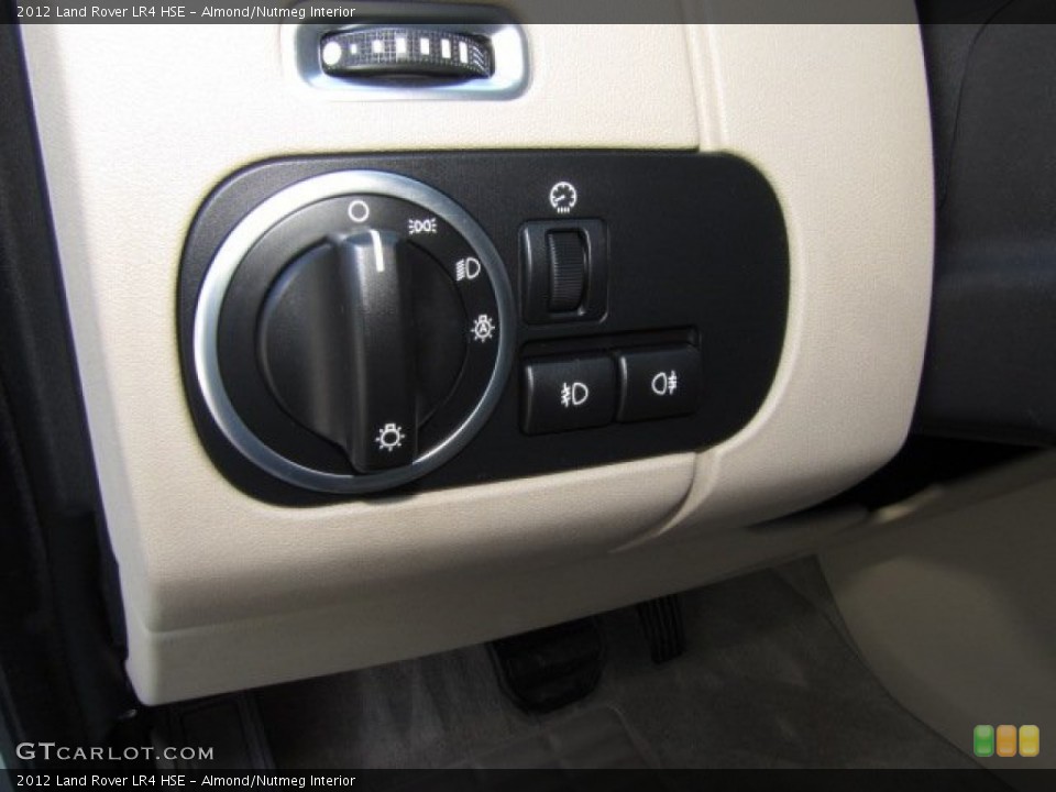 Almond/Nutmeg Interior Controls for the 2012 Land Rover LR4 HSE #90605369