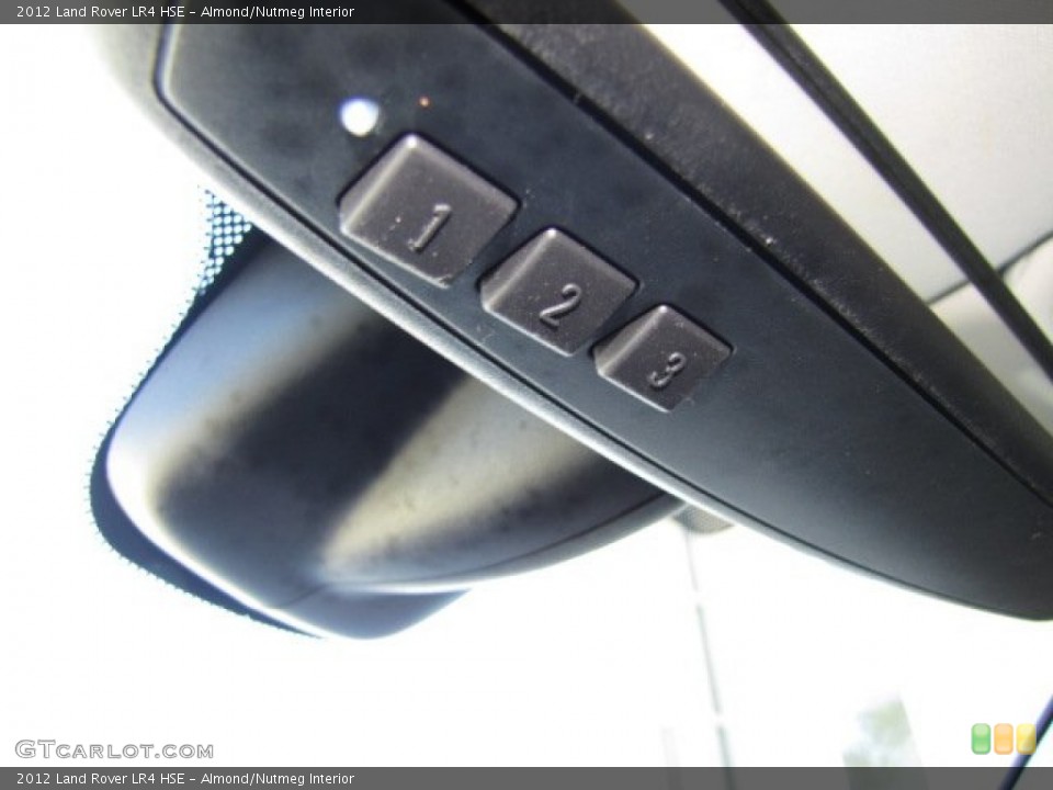 Almond/Nutmeg Interior Controls for the 2012 Land Rover LR4 HSE #90605420