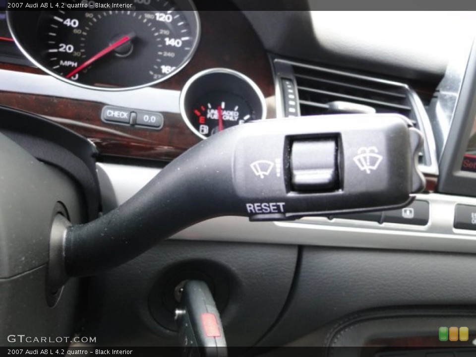 Black Interior Controls for the 2007 Audi A8 L 4.2 quattro #90605675