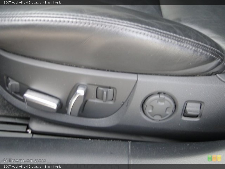 Black Interior Controls for the 2007 Audi A8 L 4.2 quattro #90605729