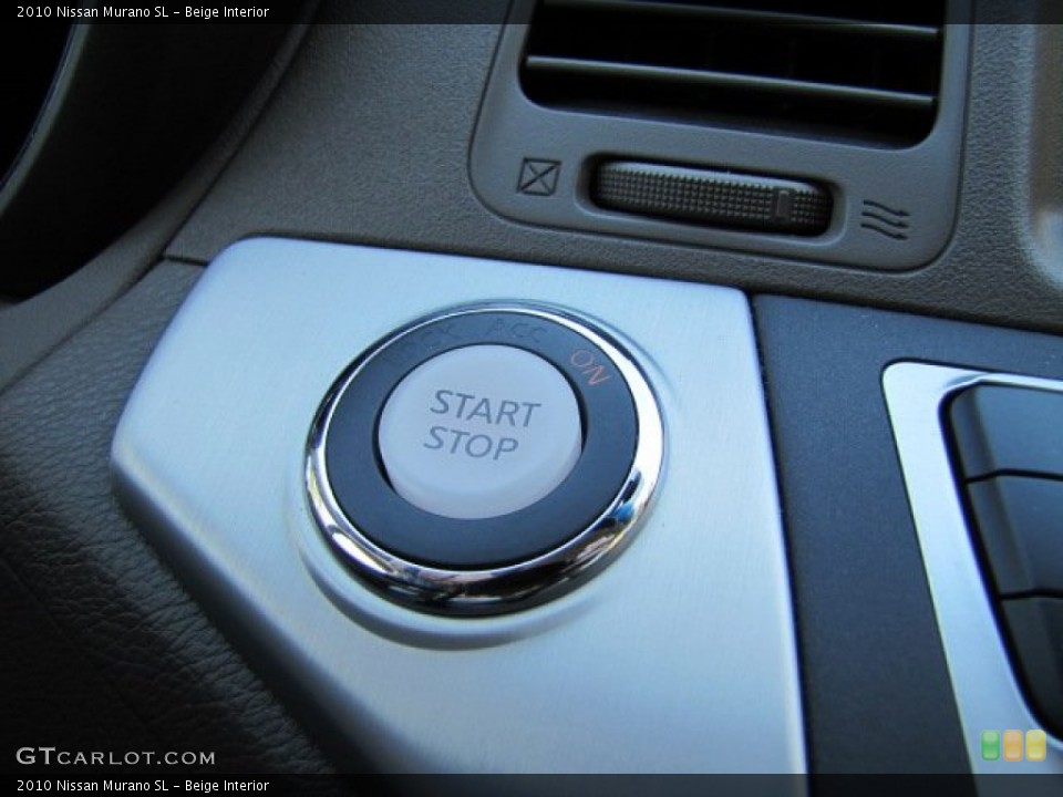 Beige Interior Controls for the 2010 Nissan Murano SL #90607559