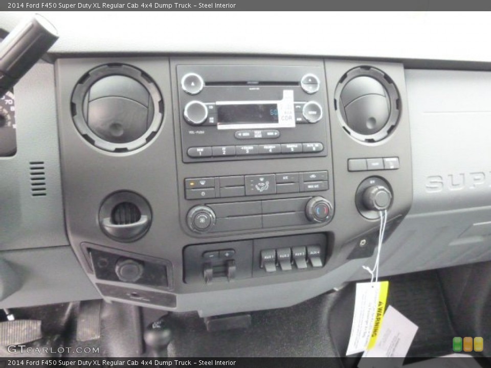 Steel Interior Controls for the 2014 Ford F450 Super Duty XL Regular Cab 4x4 Dump Truck #90608036