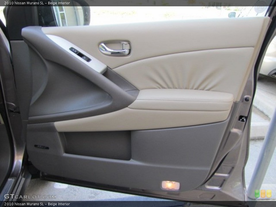 Beige Interior Door Panel for the 2010 Nissan Murano SL #90608048