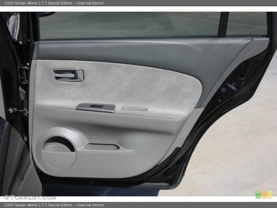 Charcoal Interior Door Panel for the 2006 Nissan Altima 2.5 S Special Edition #90616496