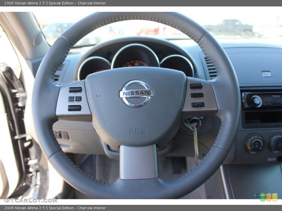 Charcoal Interior Steering Wheel for the 2006 Nissan Altima 2.5 S Special Edition #90616601