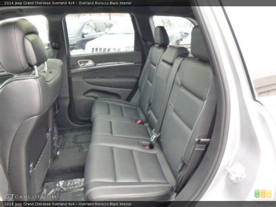 Overland Morocco Black Interior Rear Seat for the 2014 Jeep Grand Cherokee Overland 4x4 #90616913