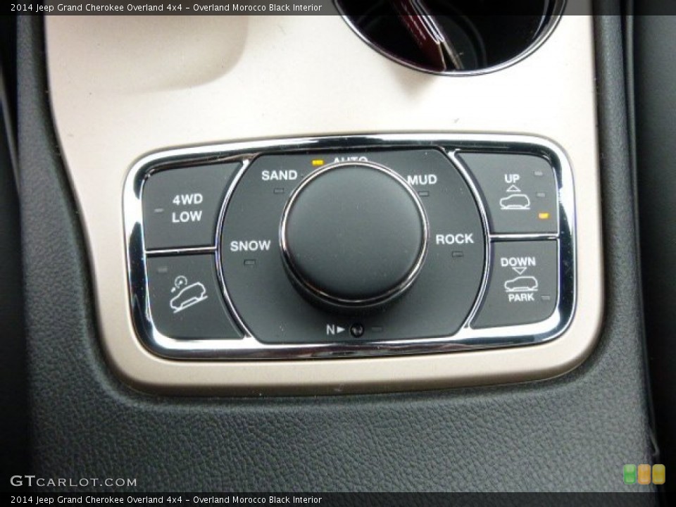 Overland Morocco Black Interior Controls for the 2014 Jeep Grand Cherokee Overland 4x4 #90616997