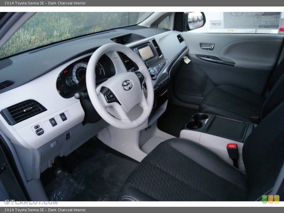 Dark Charcoal Interior Prime Interior for the 2014 Toyota Sienna SE #90618818