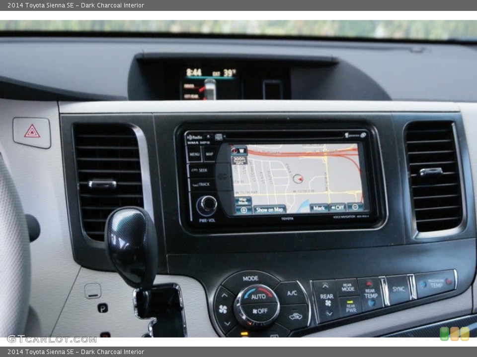 Dark Charcoal Interior Navigation for the 2014 Toyota Sienna SE #90618828