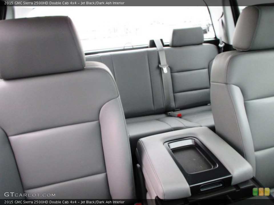 Jet Black/Dark Ash Interior Photo for the 2015 GMC Sierra 2500HD Double Cab 4x4 #90618944