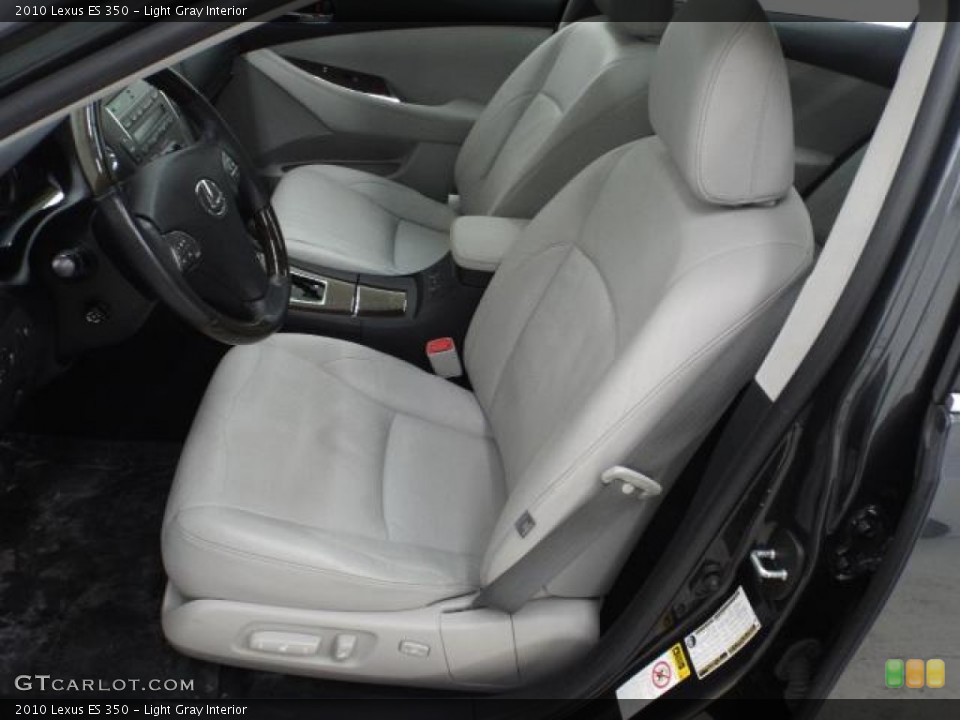 Light Gray Interior Front Seat for the 2010 Lexus ES 350 #90623002