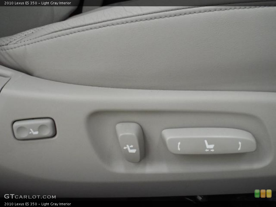 Light Gray Interior Controls for the 2010 Lexus ES 350 #90623373