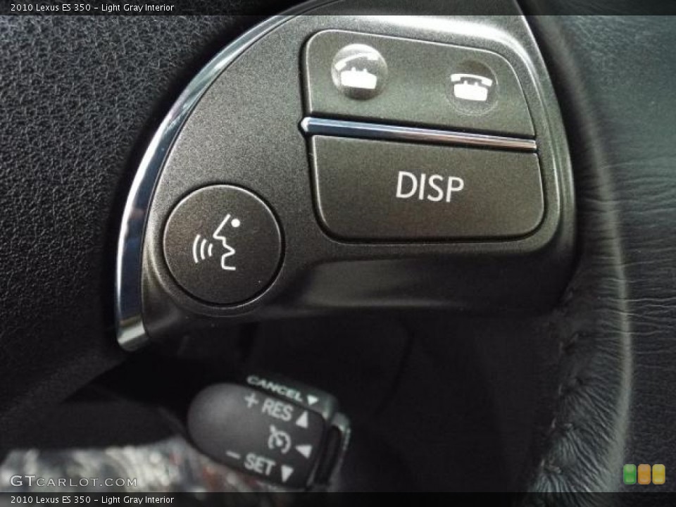 Light Gray Interior Controls for the 2010 Lexus ES 350 #90623430
