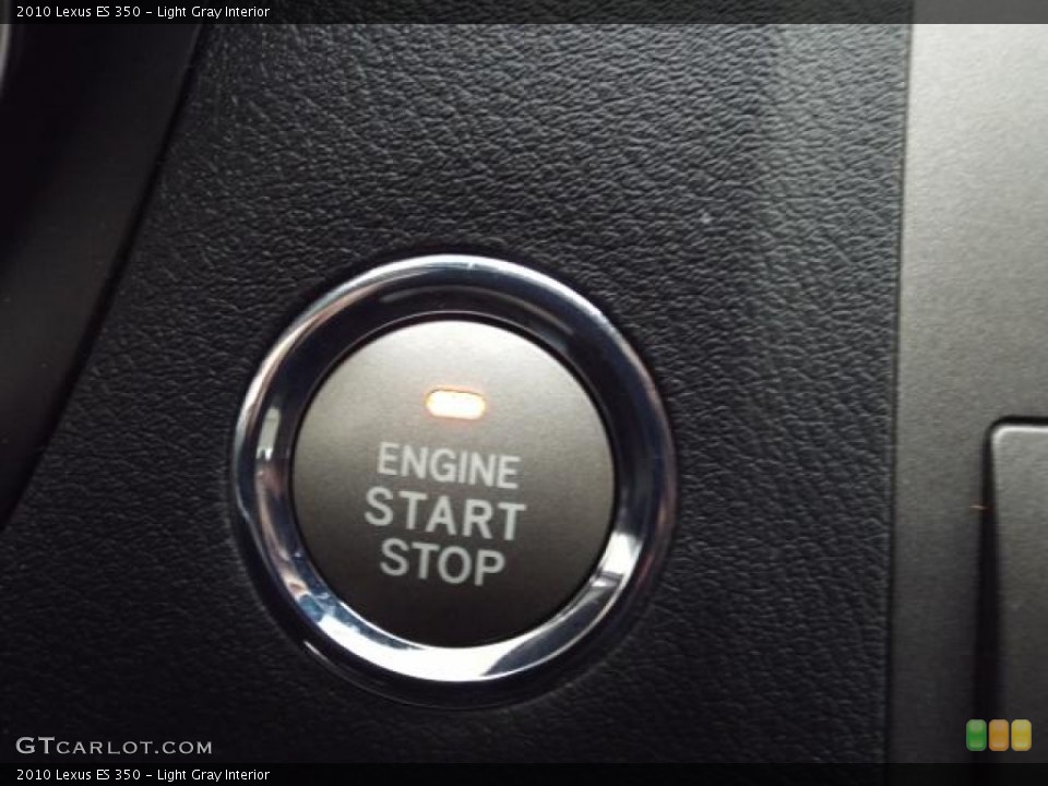 Light Gray Interior Controls for the 2010 Lexus ES 350 #90623454
