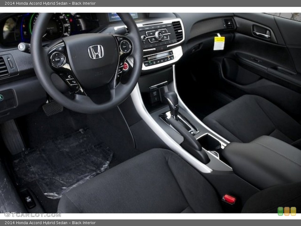 Black 2014 Honda Accord Interiors