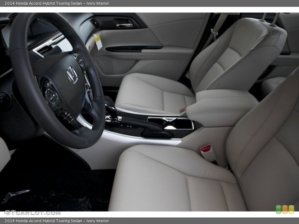 Ivory Interior Front Seat for the 2014 Honda Accord Hybrid Touring Sedan #90629361