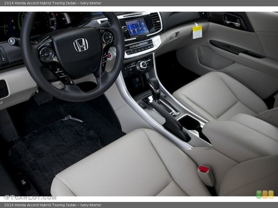 Ivory Interior Prime Interior for the 2014 Honda Accord Hybrid Touring Sedan #90629382