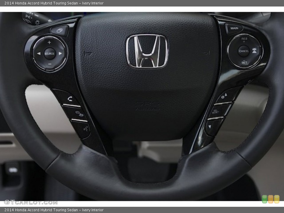 Ivory Interior Controls for the 2014 Honda Accord Hybrid Touring Sedan #90629409