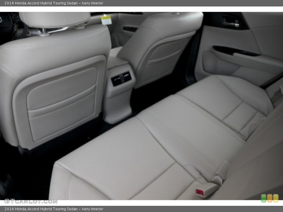 Ivory Interior Rear Seat for the 2014 Honda Accord Hybrid Touring Sedan #90629467